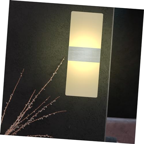 Aplique LED de pared moderno SOIMISS decorativo y resistente de luz fría 3