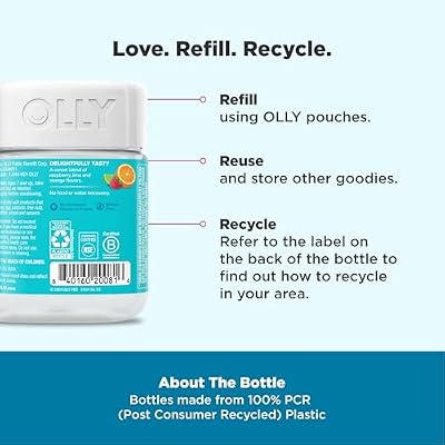 OLLY Kids Chillax Gummy, For a Calm and Relaxed Mood*, Magnesium, L-Theanine, Lemon Balm Extract, Chewable Supplement, Sherbet Flavored, 25 Day Supply - 50 Count (Packaging May Vary)