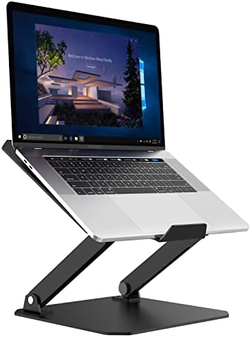TECKNET Laptop Ständer Höhenverstellbar - Aluminium Laptophalter Für 10-17,3 Zoll
