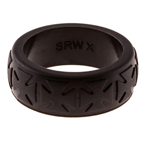 Heavy Duty Silicone Wedding Ring Thickest & Strongest Wedding Bands W/Unique Designs- For Our Toughest Customers- Easy Exchanges #TOP1