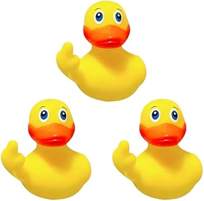 1. 100-Pack Assorted Rubber Ducks