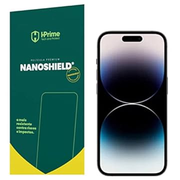 Hprime Película NanoShield Apple iPhone 14 Pro - 6.1", Cor: Transparente