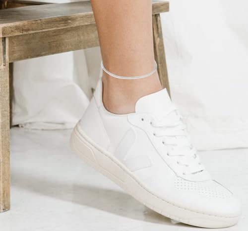 Savlano 925 Sterling Silver 2MM Diamond Cut Flexible Oval Snake Chain Anklet for Women Comes in 9"-10" inches with Gift Box - Made in Italy4