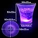 Japard LED 5L Ice Bucket Serving Tray, Light up Ice Basket - Large Capacity, Lightweight, 7 Colors Illuminating for Home Party, Bar, Nightclub, Champagne Wine Bottle, Battery Powered