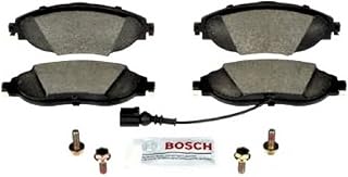 BC1633 QuietCast Premium Ceramic Disc Brake Pad Set - Compatible with Select Audi S3; Volkswagen CC, Golf R, GTI, Jetta; FRONT