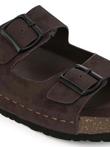 Image of FENTACIA Men Sandals | Lightweight | Padded and Comfortable | Birken Sandals For Dailywear and Regular Use and Casual Outings
