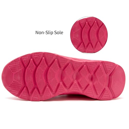 Image of DLWKIPV Womens Walking Shoes Slip On Sneakers Tennis Shoes Running Sport Workout Gym Shoes Athletic Non Slip Lightweight Breathable Fashion Casual Shoes for Travel Work