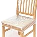 Zipcase 4 Pack Stain, Water and Kitty Scratch Resistant Dinning Chair Covers/slipcovers Chair Protector Waterproof PVC 19x17 inches with Adjustable Belt Strap for Most Chair, Set of 4