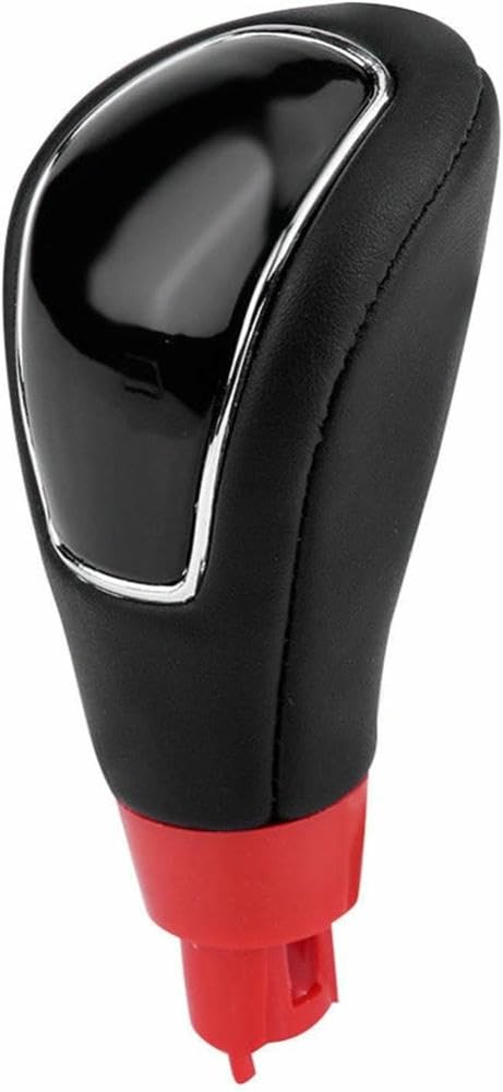 GZNBB Car Manual Gear Shift Knob Boot Cover Gaiter Lever Shifter Handle Stick, for Mondeo for Kuga MK1 BLK