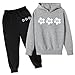 Teen Girl Trendy Clothes Sweaters for Girls Tops Teens Cute Back To School Kids Sweatshirts Stitch Sweatshirt Girls' Fashion Hoodies & Preppy Things Hoodie Light Gray