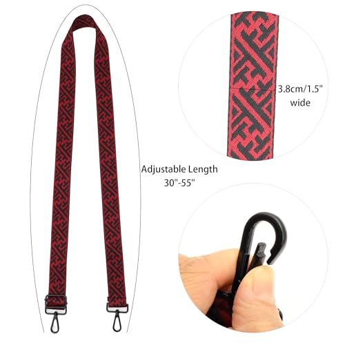 Image of Adjustable Purse Straps - Replacement Shoulder Straps for Bags, Crossbody Purse Strap,and Handbag Bag Strap(55 inchLong)
