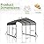 Airwire Carport 10x15 FT Metal Carport with Reinforced Base Outdoor Heavy Duty Garage Galvanized Car Shelter for Pickup, Boat, Car and Tractors