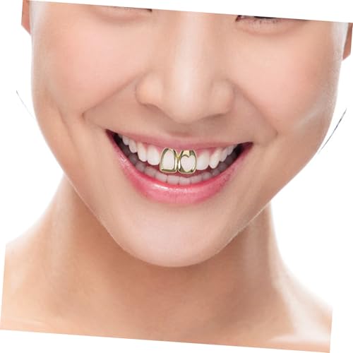 Gatuida Gold Tooth Caps Instant Smile Grills miniatura 5