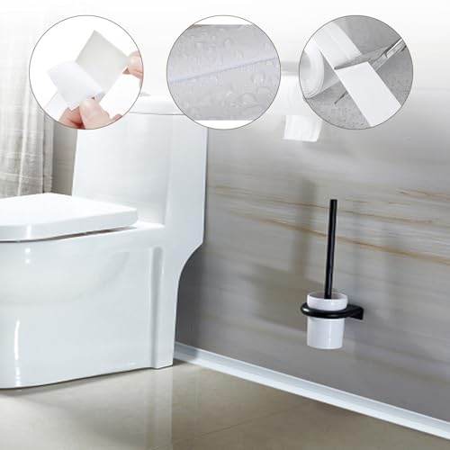 Image of Waterproof Self Adhesive Caulk Tape 1.5 inch x16.5 FT Instant Sealant Tape for Bathroom Sink Shower Pipe Joints Heavy-Duty No Residue Indoor Outdoor Waterproof Seal Tape