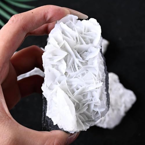 Calcite rose brute authentique spécimen minéral de collection - 3