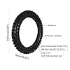 Front Rear Wheel Tire and Tube Set 70/100-19 FrontTire & 90/100-16 Rear Tire for 50cc-150cc Off Road Dirt Pit Bike Motocross TTR125 CRF150 DRZ125 XR100 KX100