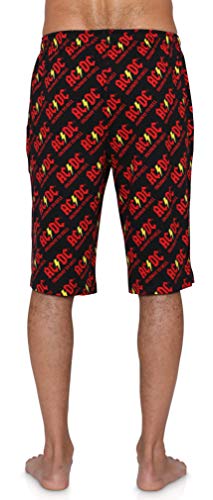 MJC Men's AC/DC Highway to Hell Long Sleep Shorts3