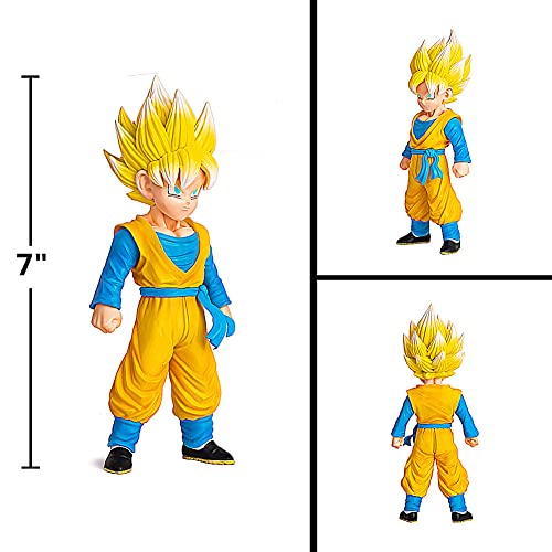 Mangyi Gk Goten Figure Statues Figurine Dbz Action Figre Super Saiyan Collection Birthday Gifts Pvc 7 Inch #TOP4