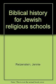 Hardcover Biblical history for Jewish religious schools Book