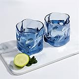 【Design créatif】 Cette tasse adopte le design de la série de style INS, qui a un sens aigu de la mode et apporte une belle atmosphère à votre expérience de consommation ! Élégants et stylés, ces verres à whisky rehausseront votre boisson et vous divertiront.