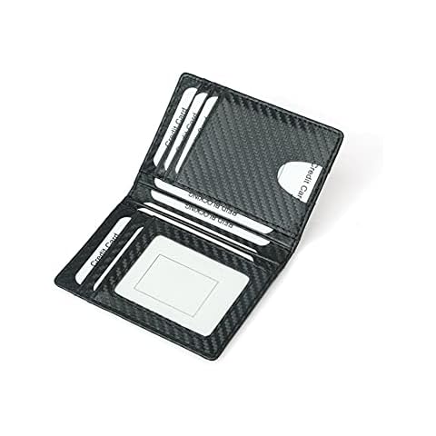 Credit Card Holder,RFID Blocking Card Case RFID Card Holder for Men Slim Case for Bank Credit Cards Wallet RFID Blocking Gift Box, Black Cover