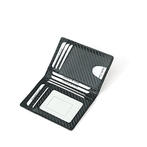 Porte-Cartes pour Hommes, Porte-Cartes RFID pour Hommes, étui Mince pour Cartes de crédit bancaires, Noir Cover