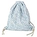 BBORGDC Original Design Boho Corduroy Print Drawstring Backpack - Lightweight Cinch Sackpack for Women, Perfect for Gym, Travel, Beach, and Outdoor Sports