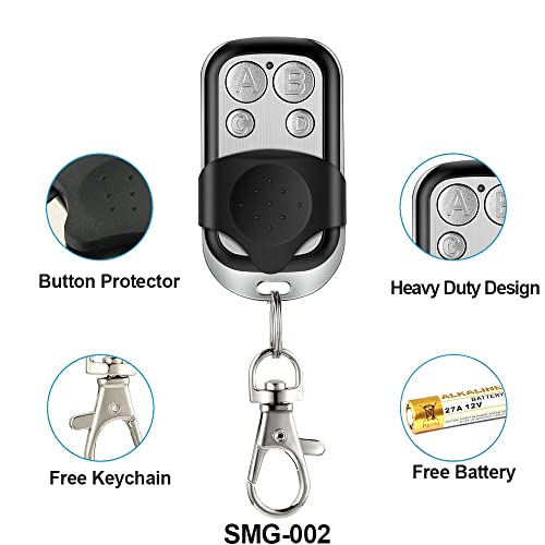 DieseRC 3pcs 433.92Mhz universal wireless Copy remote control keychain RF Transmitter for clone garage gate door opener