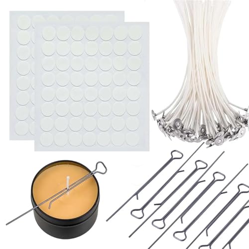 Set 10 clips para centrar mechas de vela 11 cm