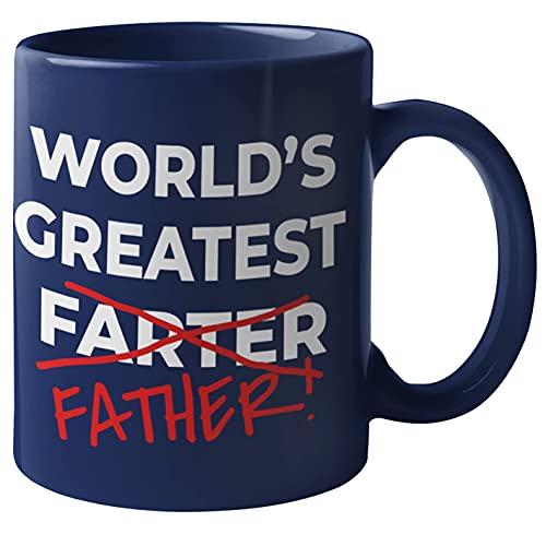 Funny-Fathers-Day-Coffee-Mug-Best-Farter-Ever-Coffee-Cup-Funny-Fathers-Day-Mugs-from-Son-Daughter-Kids-Cool-Christmas-Presents-Fun-Birthday-Gag-Gifts-WGF-Blue Funny Fathers Day Coffee Mug Best Farter Ever Coffee Cup Funny Fathers Day Mugs from Son Daughter Kids Cool Christmas Presents Fun Birthday Gag Gifts WGF Blue