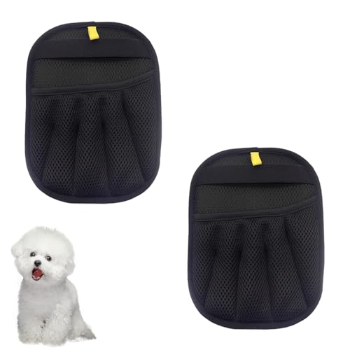 2 Stk Tierhaarentferner Handschuh Fellmagnet Haarentfernungshandschuh Katzenhaarentferner Handschuh Fell Magnet Tierhaarentfernung Elektrostatischer Pet Hair Remover Glove Tierhaarentfernungshandschuh