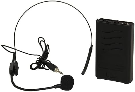 Sistema Microfono Wireless Ibiza VHF2H - 2 Microfoni (Palmare E Lavalier) + Ricevitore, 2 Canali, Per Karaoke E Presentazioni