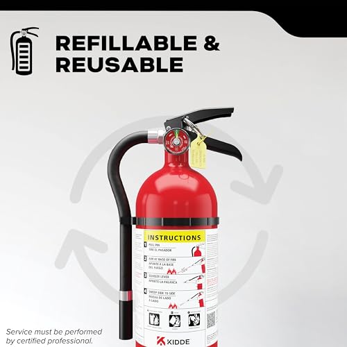 Kidde Pro 210 Commercial Fire Extinguisher, 2-A:10-B:C, PRO-4MP-1, 2 Pack - image 8