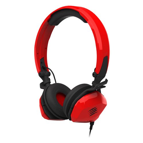 MAD CATZ MCB434040013/02/1 F.R.E.Q. M Casque Filaire stéréo pour téléphone Portable Rouge