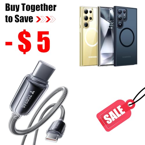 TORRAS S24 Ultra Case with USB C Cable