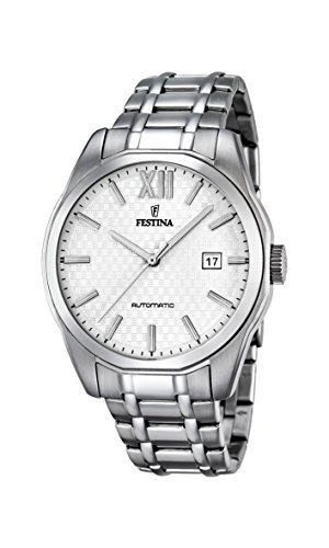 Montre Automatique Festina Classic F16884/2 Cadran Lisible pour Homme