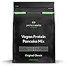 Protein Works - Preparato Per Pancake Vegani, 100% Vegetale, Colazione ad Alto Contenuto Proteico, Snack a Basso Contenuto di Zucchero, Naturale, 500g