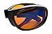 Folding Fitover Blue Light Blocking Glasses with Orange Lenses for Deep Sleep - Wear Over Your Prescription Glasses or Readers