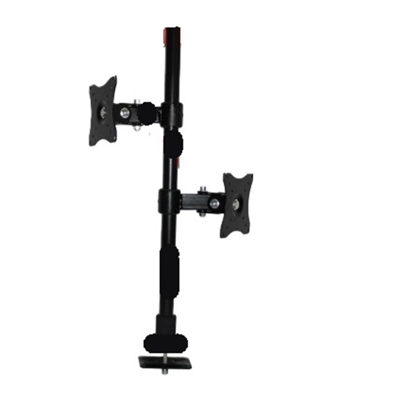 Support de moniteur double écran perforé et ergonomique - 2