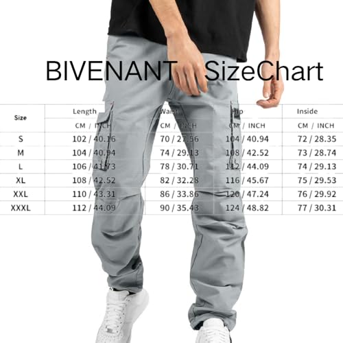 Men's Camo Cargo Tactical Pants Military Camouflage Athletic Sweatpants with Pockets Casual Baggy Joggers Pants4