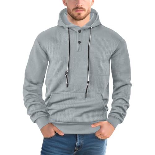 Mens Hoodies Zip Up Athletic Lightweight Military Pullover Essentials Clothing with Pocket Work