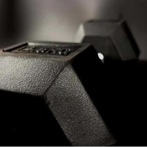 Chase Fitness Rubber Hex Dumbbell Choice from 2.5KG - 30KG - Image 5