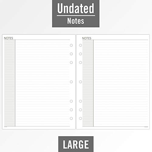 Feuilles bloc-notes Chemin de jour non daté pour ne plus gaspiller de papier - 2