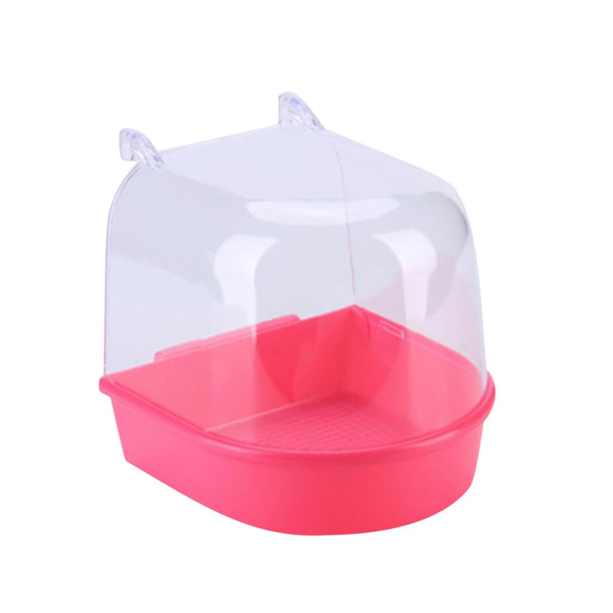 Bañeras Colgantes para Pájaros de PVC Accesorios de Loros y Periquitos en Casa
