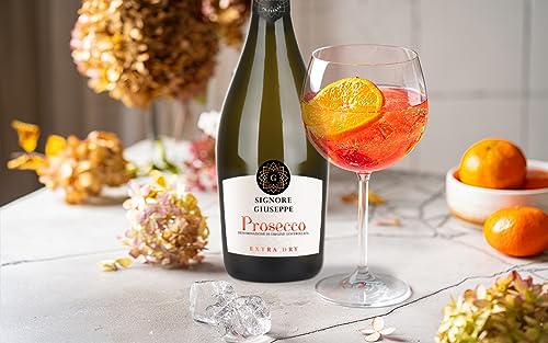 Signore Giuseppe - Prosecco Extra Dry DOC, vin pétillant d'Italie (6 x 0,75L) – vue 2