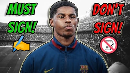 What Does Barcelona Do With Marcus Rashford 🤔🏴󠁧󠁢󠁥󠁮󠁧󠁿