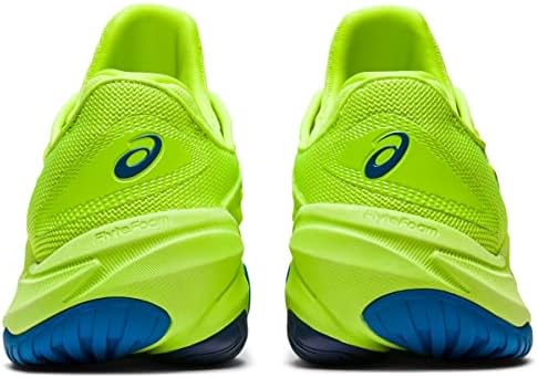 ASICS Women's Court FlyteFoam 3 Tennis Shoes, 8, Hazard Green/Reborn Blue | Image 4