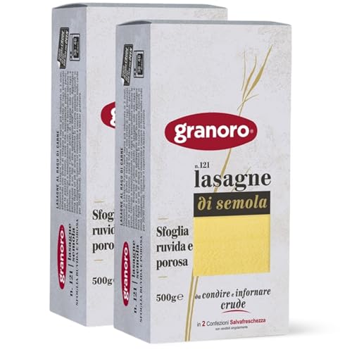 Granoro Lasagne Oven Ready Pasta Sheets #121 - Authentic Italian