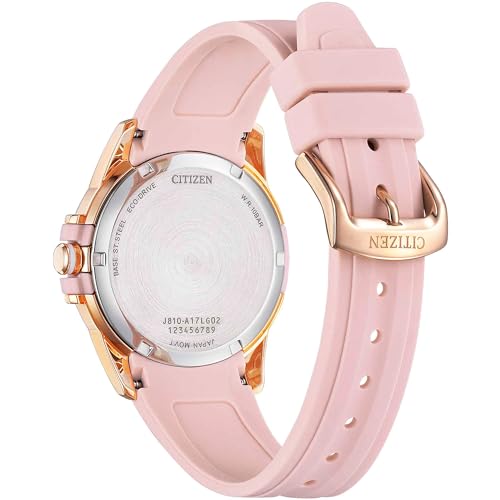 Citizen pink stainless steel luxury watch – image 3