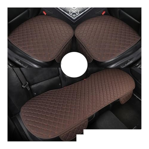 Ensemble universel de trois pièces coussin auto sans dossier compact - 3